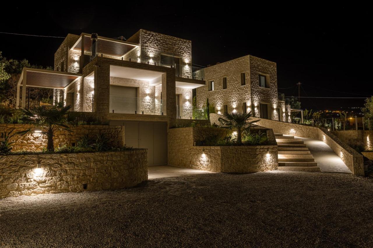 Manitennisvillas Stoúpa エクステリア 写真