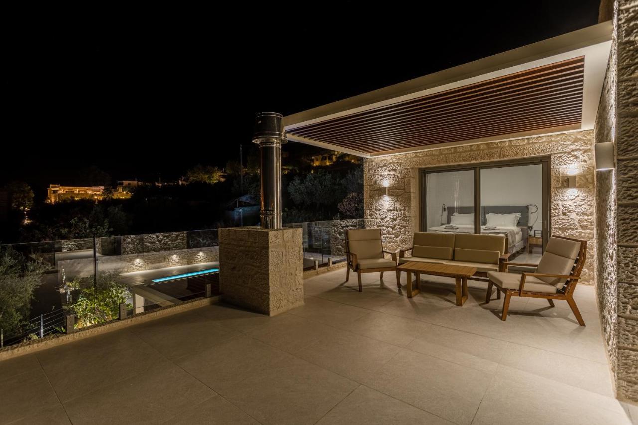 Manitennisvillas Stoúpa エクステリア 写真
